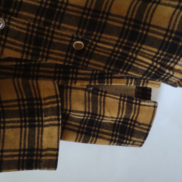 SHIRT JACKET FLANNEL VINTAGE buttery Soft - Picture 5 of 6